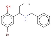 2-[1-(BENZYLAMINO)PROPYL]-4-<span class='lighter'>BROMOPHENOL</span>