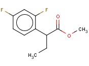 <span class='lighter'>ALPHA-ETHYL-2,4-DIFLUORO-BENZENEACETIC</span> ACID, METHYL <span class='lighter'>ESTER</span>