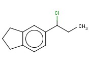 5-(1-CHLOROPROPYL)-2,3-DIHYDRO-1H-<span class='lighter'>INDENE</span>