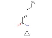 2-Hexenamide,N-cyclopropyl-,(2E)-