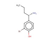 4-((1S)-1-AMINOBUTYL)-2-<span class='lighter'>BROMOPHENOL</span>