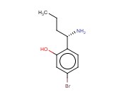 2-((1S)-1-AMINOBUTYL)-5-<span class='lighter'>BROMOPHENOL</span>