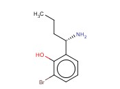 2-((1S)-1-AMINOBUTYL)-6-<span class='lighter'>BROMOPHENOL</span>