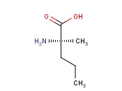(R)-2-<span class='lighter'>AMINO</span>-2-METHYL-PENTANOIC ACID