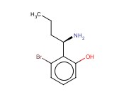 2-((1R)-1-AMINOBUTYL)-3-<span class='lighter'>BROMOPHENOL</span>