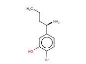 5-((1R)-1-AMINOBUTYL)-2-<span class='lighter'>BROMOPHENOL</span>