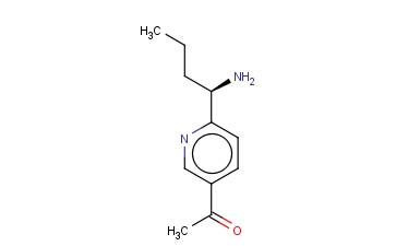 6-((1R)-1-AMINOBUTYL)-<span class='lighter'>3-ACETYLPYRIDINE</span>