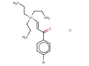 [3-(4-<span class='lighter'>溴</span>苯)-3-氧丙-1-炔基]<span class='lighter'>三</span>丙基氯化<span class='lighter'>铵</span>