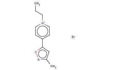 1-PROPYL-4-(3-METHYL-5-ISOXAZOLYL)PYRIDINIUM BROMIDE