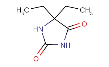 <span class='lighter'>5,5-DIETHYL-2,4-IMIDAZOLIDINEDIONE</span>
