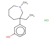 3-(3-乙基六氢-1-甲基-1H-<span class='lighter'>氮</span><span class='lighter'>杂</span>卓-3-基)苯酚<span class='lighter'>盐酸盐</span>