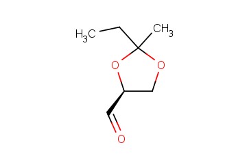 1,3-DIOXOLANE-4-CARBOXALDEHYDE, 2-ETHYL-2-METHYL-, (4S)-