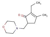 2-环戊烯-1-酮,2-乙基-3-<span class='lighter'>甲基</span>-5-(4-<span class='lighter'>吗</span><span class='lighter'>啉</span>基<span class='lighter'>甲基</span>)-