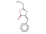 2-ETHYL-4-(3-PYRIDINYLMETHYLENE)-5(4H)-OXAZOLONE