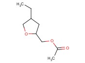 (4-ETHYL-<span class='lighter'>TETRAHYDROFURAN</span>-2-YL)METHYL ACETATE