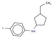 N-(3-ETHYLCYCLOPENTYL)-<span class='lighter'>4-IODOANILINE</span>