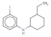 N-(3-ETHYLCYCLOHEXYL)-<span class='lighter'>3-IODOANILINE</span>