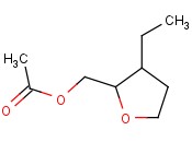 (3-ETHYL-<span class='lighter'>TETRAHYDROFURAN</span>-2-YL)METHYL ACETATE