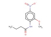 2'-<span class='lighter'>METHOXY-4</span>'-<span class='lighter'>NITROBUTYRANILIDE</span>
