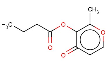 2-<span class='lighter'>甲基</span>-4-<span class='lighter'>氧</span><span class='lighter'>代</span>-<span class='lighter'>4H-</span><span class='lighter'>吡</span><span class='lighter'>喃</span>-3-<span class='lighter'>基</span><span class='lighter'>丁酸</span><span class='lighter'>酯</span>