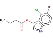 5-溴-4-<span class='lighter'>氯</span>-3-<span class='lighter'>吲哚</span>丁酸