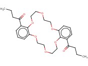 1-<span class='lighter'>丁酮</span>,1,1'-[6,7,9,10,17,18,20,21-八氢二苯并[b,k][1,4,7,10,13,16]六噁<span class='lighter'>环</span>十八英-2,13(或2,14)-二基]二- (9CI)