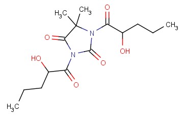 N,N-双(1-羟基戊醛基)-<span class='lighter'>5,5</span>-<span class='lighter'>二</span>甲基<span class='lighter'>海因</span>