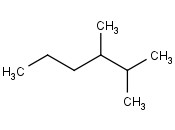 2,3-<span class='lighter'>二</span>甲基己烷