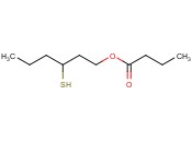 3-<span class='lighter'>巯基</span><span class='lighter'>己醇</span><span class='lighter'>丁酸</span><span class='lighter'>酯</span>