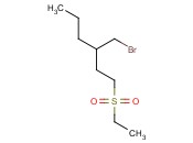 3-(BROMOMETHYL)-1-(ETHANESULFONYL)<span class='lighter'>HEXANE</span>