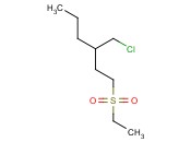 3-(CHLOROMETHYL)-1-(ETHANESULFONYL)<span class='lighter'>HEXANE</span>