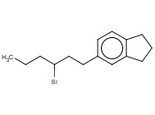 5-(3-BROMOHEXYL)-2,3-DIHYDRO-1H-<span class='lighter'>INDENE</span>