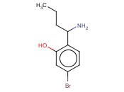 2-(1-AMINOBUTYL)-5-<span class='lighter'>BROMOPHENOL</span>