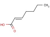 (E)-2-庚烯<span class='lighter'>酸</span>