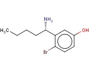 3-((1S)-1-AMINOPENTYL)-4-<span class='lighter'>BROMOPHENOL</span>