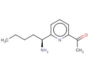 6-((1S)-1-AMINOPENTYL)-2-<span class='lighter'>ACETYLPYRIDINE</span>