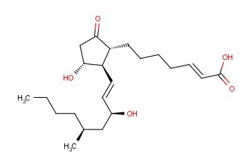 <span class='lighter'>17S</span>,<span class='lighter'>20-DIMETHYL-TRANS-2,3-DIDEHYDRO-PGE1</span>