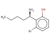2-((1R)-1-AMINOPENTYL)-3-<span class='lighter'>BROMOPHENOL</span>