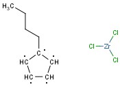 三氯化<span class='lighter'>正</span>丁基环戊二烯锆