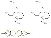 双(四<span class='lighter'>正</span><span class='lighter'>丁基</span>胺)双(1,3-二噻环戊二烯-2-硫酮-4,5-二硫醇)钯(II)