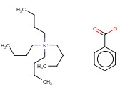 Tetrabutylammonium <span class='lighter'>benzoate</span>