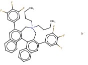 (S)-4,4-二丁基-2,6-二(3,4,5-三<span class='lighter'>氟</span>苯基)-4,5-二氢-3H-二<span class='lighter'>萘</span>并[7,6,1,2-cde]吖庚因鎓溴化物