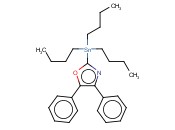 4,5-<span class='lighter'>DIPHENYL</span>-2-(TRIBUTYLSTANNYL)-OXAZOLE