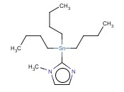 N -甲基- 2 -(三正丁基锡)咪唑
