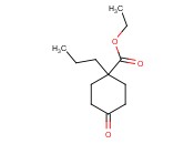<span class='lighter'>CYCLOHEXANECARBOXYLIC</span> ACID, <span class='lighter'>4-OXO-1-PROPYL</span>, ETHYL <span class='lighter'>ESTER</span>