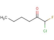 <span class='lighter'>1-CHLORO-1-FLUORO-2-HEXANONE</span>