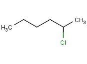 2-<span class='lighter'>氯</span>(正)己烷