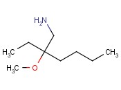 1 -戊<span class='lighter'>胺</span>，2 -乙基-2 -<span class='lighter'>甲</span>氧基-