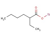 <span class='lighter'>THALLIUM</span>(I) 2-ETHYLHEXANOATE