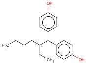 4,4'-(2-乙基亚<span class='lighter'>己</span><span class='lighter'>基</span>)双苯酚